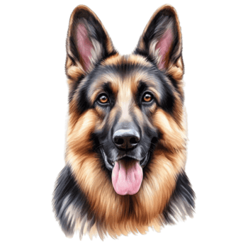 German Shepherd dog sounds and barking noises in Dog Translator app