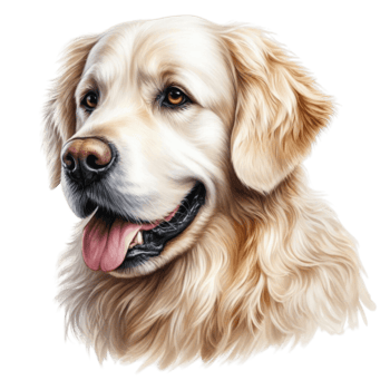 Golden Retriever dog sounds and barking noises in Dog Translator app